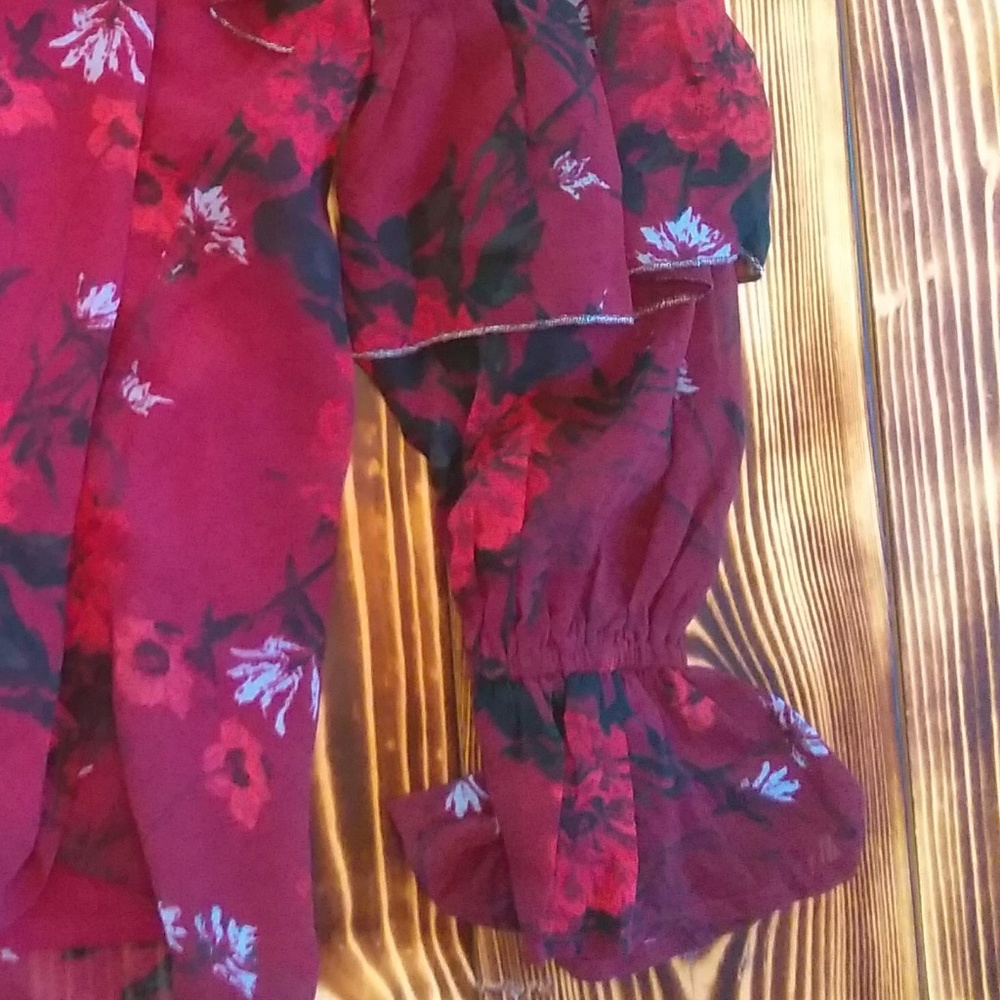 Lucky Brand Ruffled Blouse - Picture 4 of 4